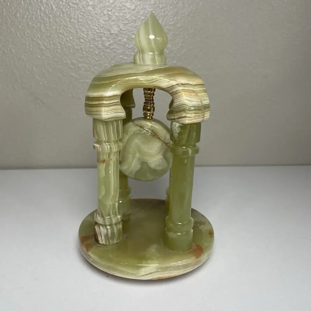 Green Marble Quartz Clock 8
